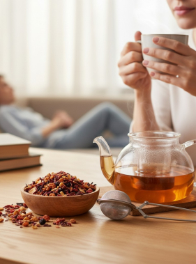 Strawberry Cream Fruit Tea
