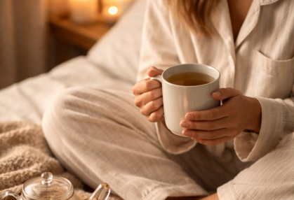 Caffeine-Free Teas for Enjoying a Better Night’s Sleep
