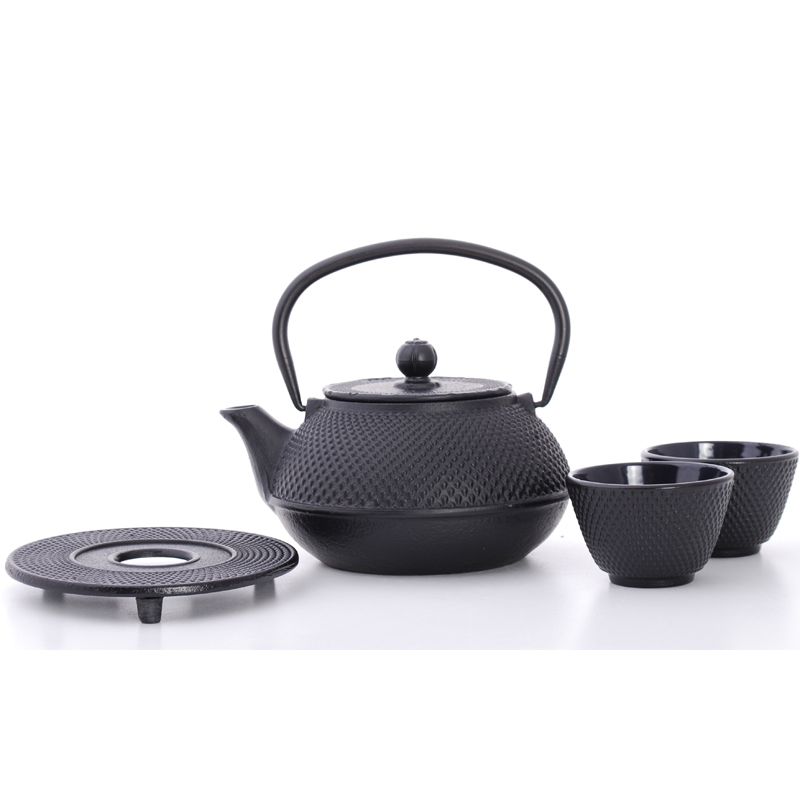 Buy Jang Cast Iron Black Tea Set Online - Cup of Tea Ltd