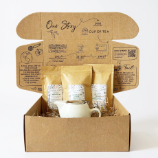 Herbal Tea & Teapot Gift Box Herbal Tea & Teapot Gift Box