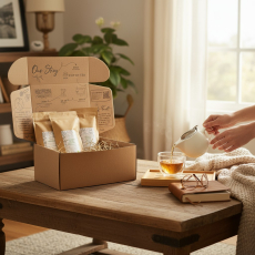 Herbal Tea & Teapot Gift Box Herbal Tea & Teapot Gift Box