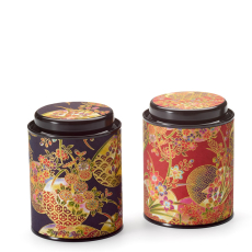 Hiroto Tea Caddies Set of Two 100g Hiroto Tea Caddies Set of Two 100g
