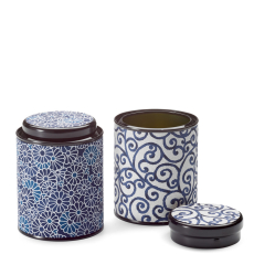 Yusei Tea Caddies Set of Two 100g Yusei Tea Caddies Set of Two 100g